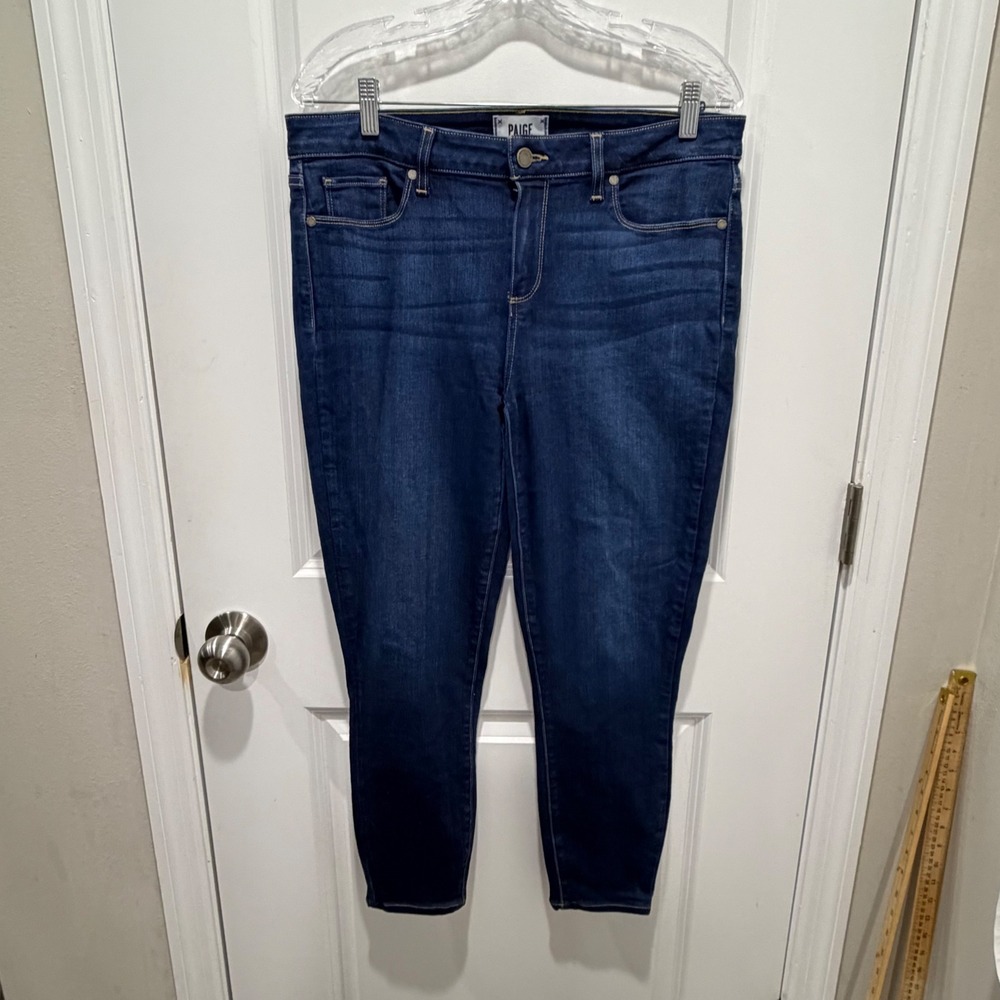 PAIGE Women‎ Skinny Dark Wash Denim Jeans Size 32